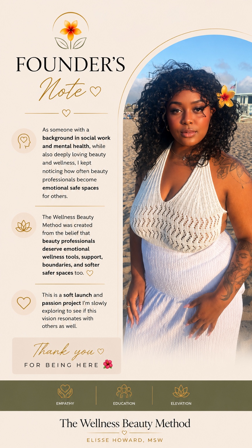 Founder’s note from Elisse Howard